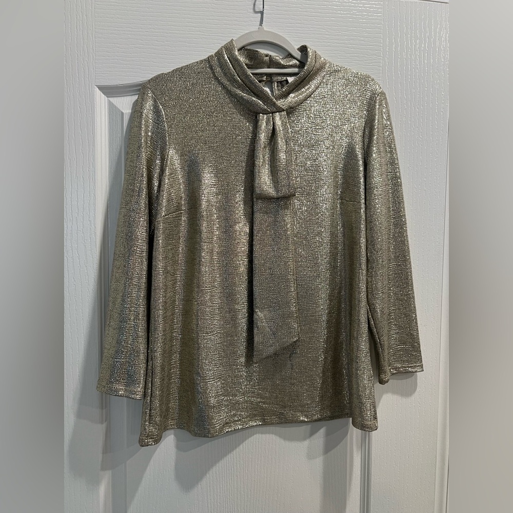 Tahari Holiday Top